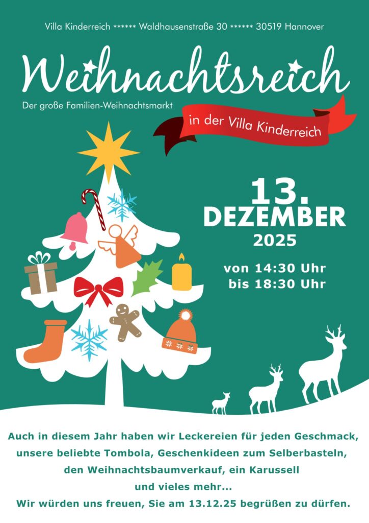 weihnachtsreich 2025 villa kinderreich