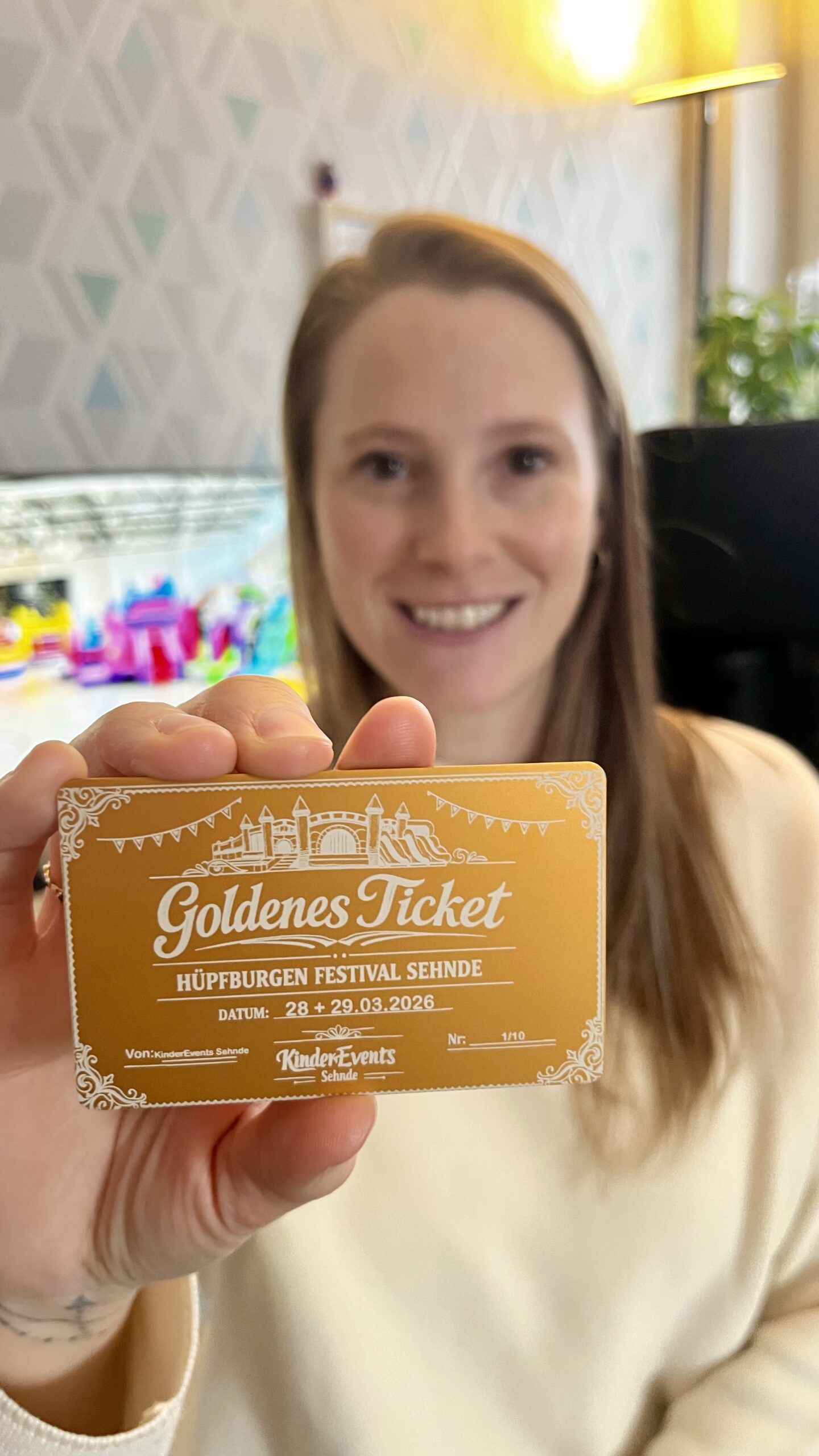 Goldenes Ticket – Hüpfburgen Festival Sehnde 2026