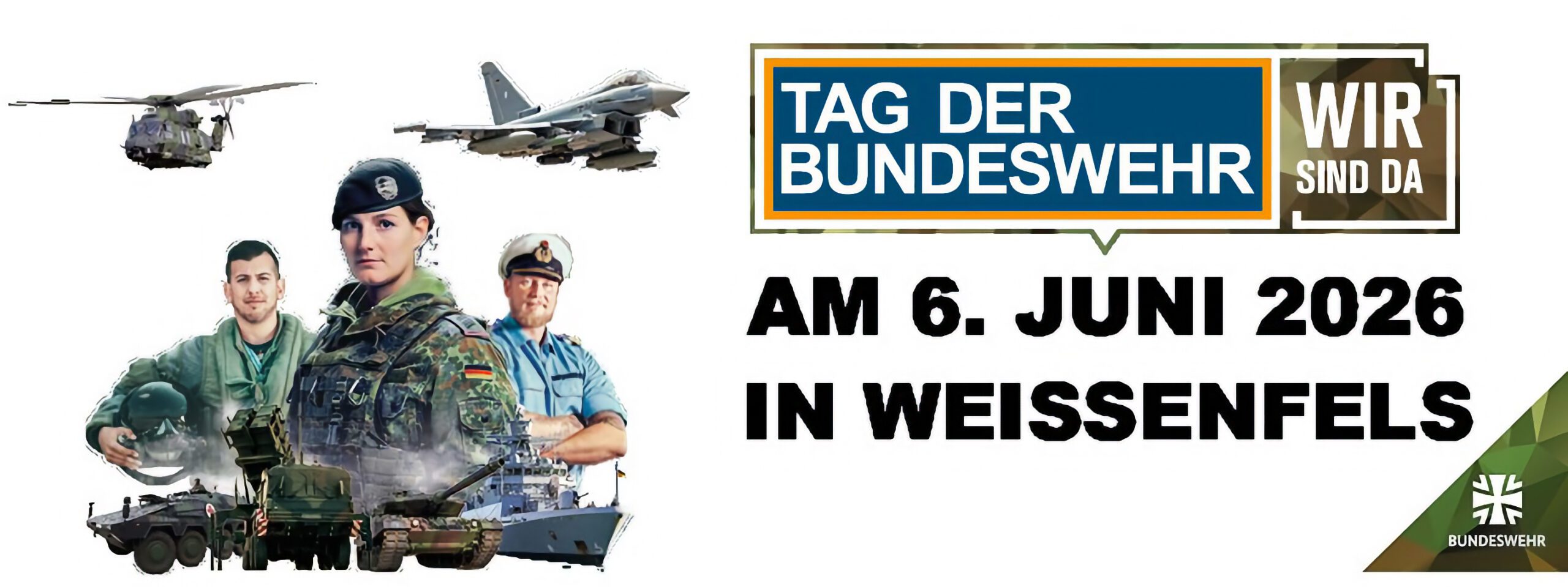 Tag der Bundeswehr 2026 mit Besuchern und Technik vor Ort
