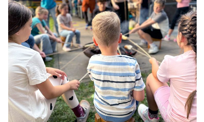 Kinder beim Ferienpass-Animationsabend 2026 am Bonhoefferhaus in Sehnde
