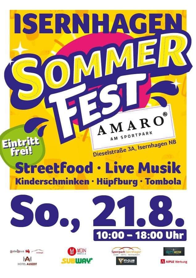 sommerfest isernhagen amaro